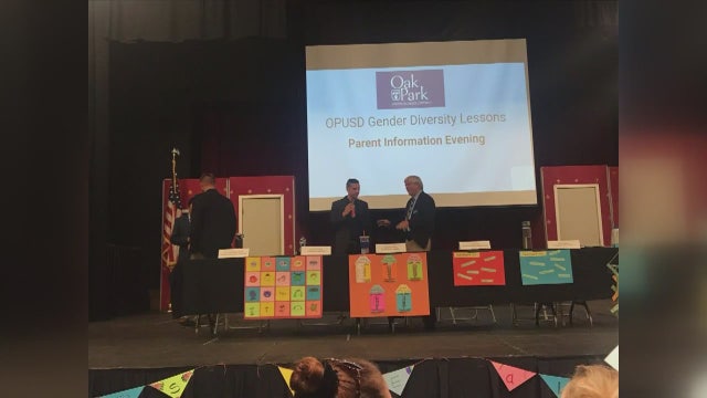 Emotional meeting held over Oak Park Unified School District's gender diversity curriculum