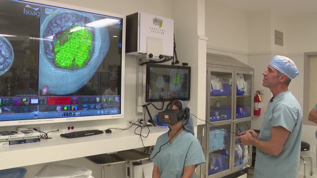 O.C. hospital uses virtual reality headsets, controllers to help save lives