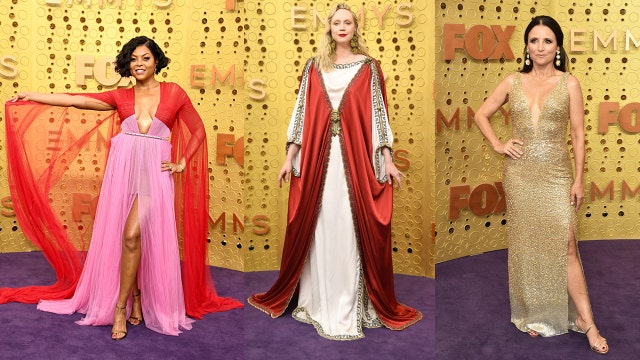 Red, pink and glittering gold: The hottest looks from the 71st Emmy Awards purple carpet