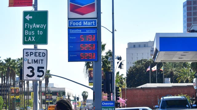 Average L.A. County gas price records largest daily increase since 2015, rising 6.9 cents overnight