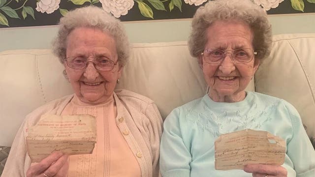 95-year-old twins credit Guinness, 'no sex' to longevity