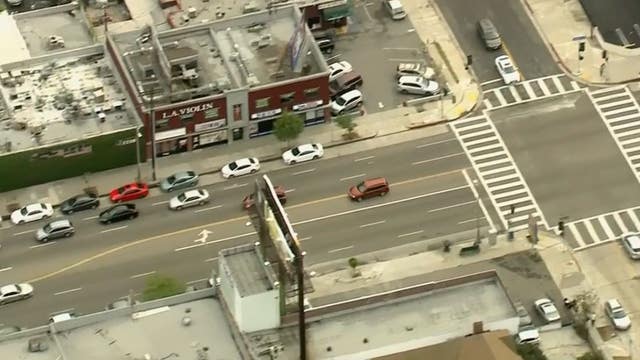 Two suspects in custody after pursuit through Los Angeles