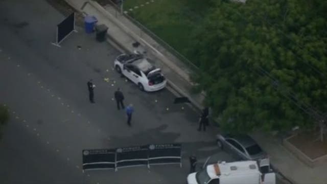 Arrest made in shooting death of man whose body, vehicle were set ablaze in Pomona