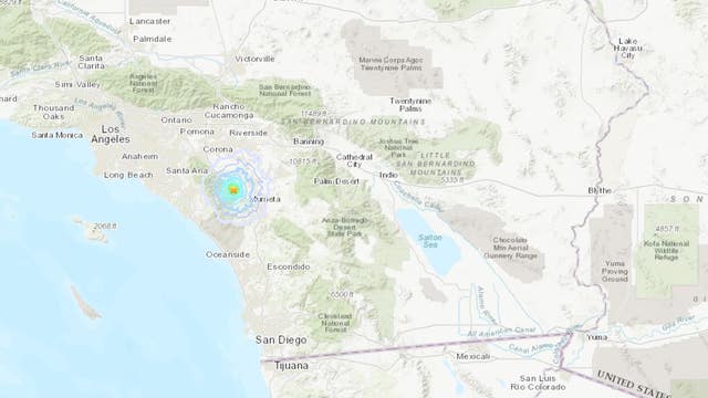 3.3 earthquake felt near Lake Elsinore