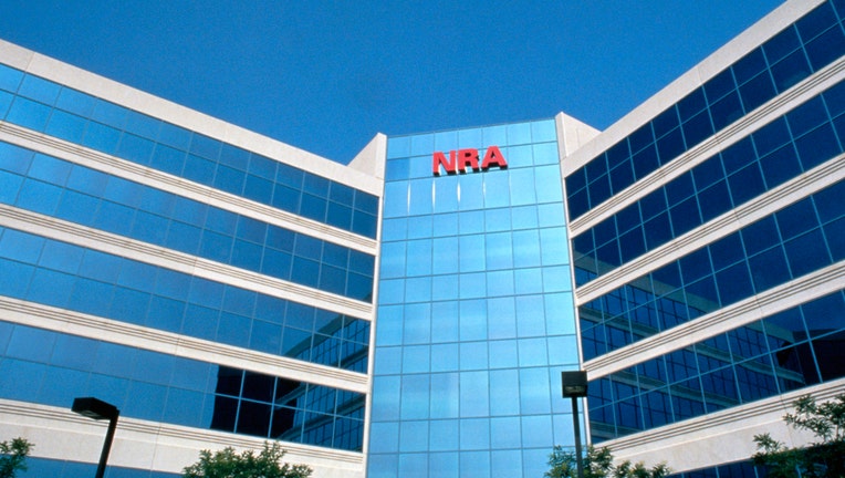 Fairfax, Virginia: Headquarters Of The National Rifle Association. (Photo by mark peterson/Corbis via Getty Images)