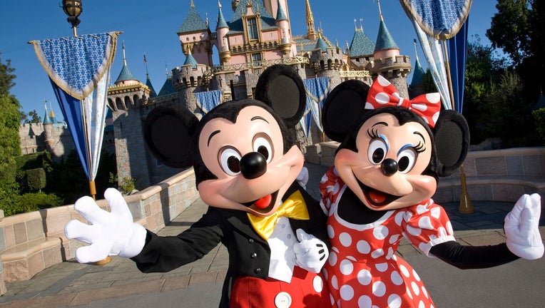 Mickey Mouse and Minnie Mouse at Disneyland Resort (Paul Hiffmeyer/Disneyland)