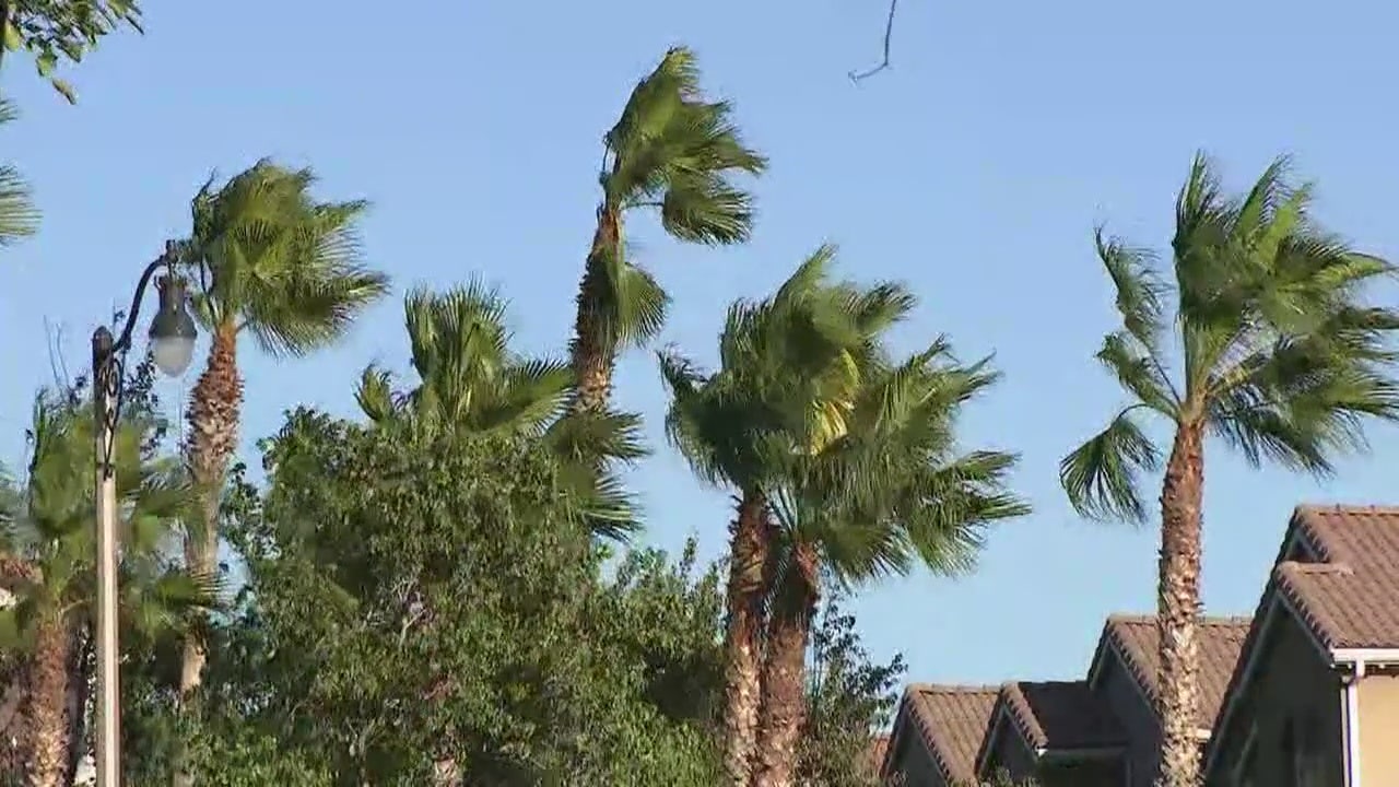 High wind warnings in effect in Southern California through the weekend