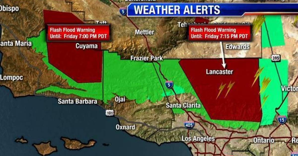 Flash Flood Warning For Northeast L.A. County | FOX 11 Los Angeles