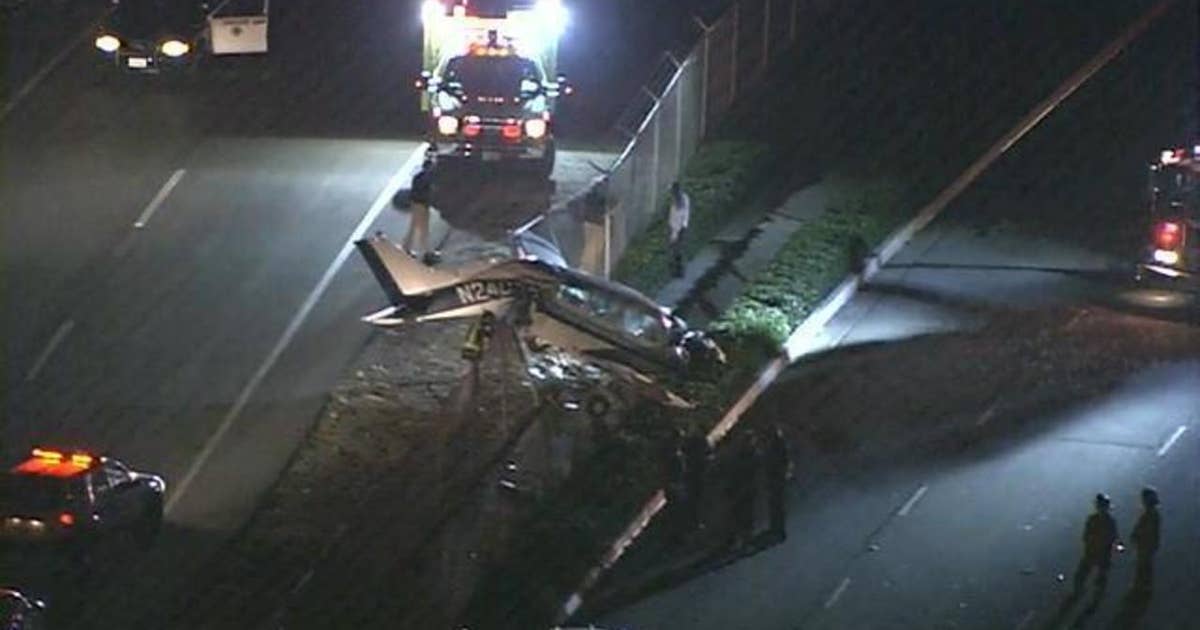 Small Plane Crashes Into Fence At Long Beach Airport | FOX 11 Los Angeles