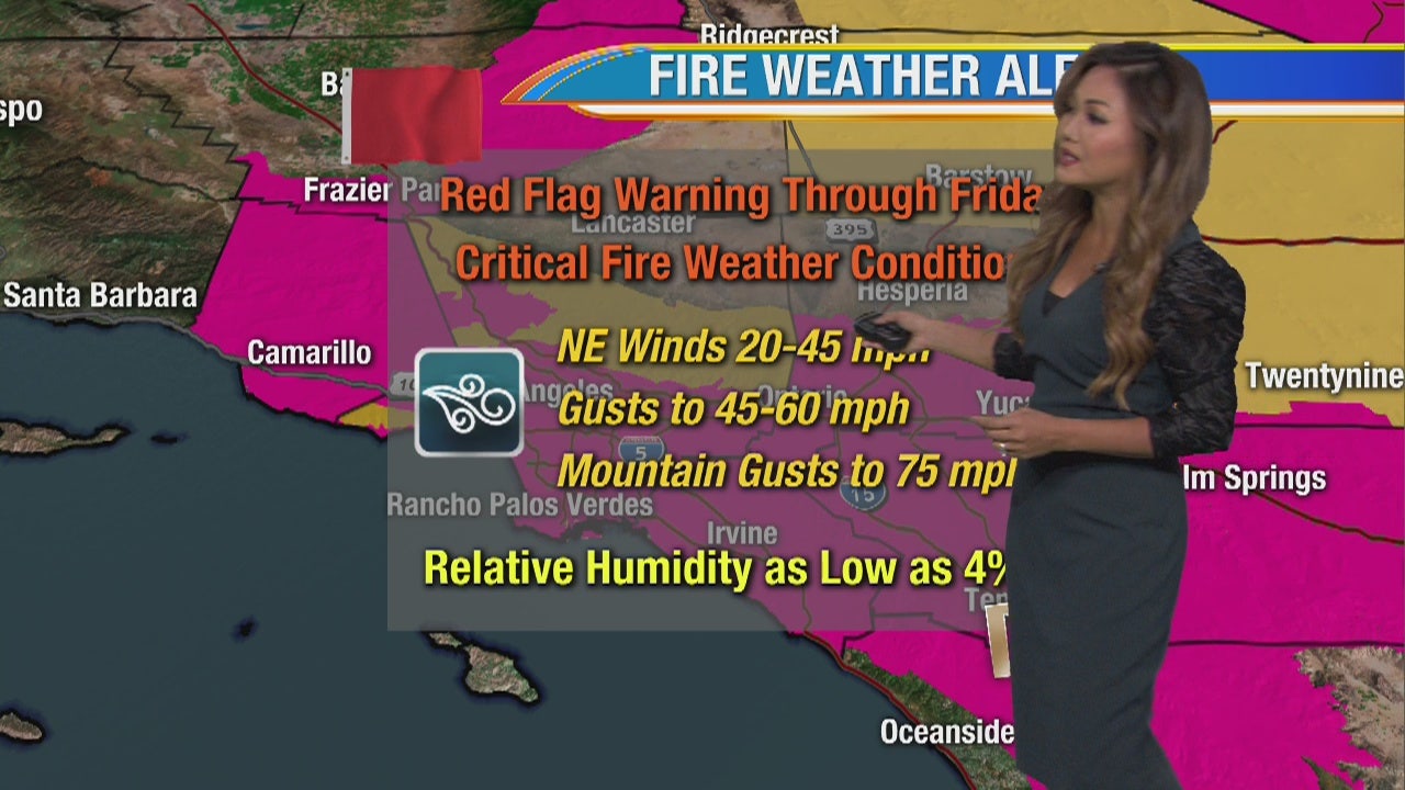 Weather Forecast for Thursday, October 10 FOX 11 Los Angeles
