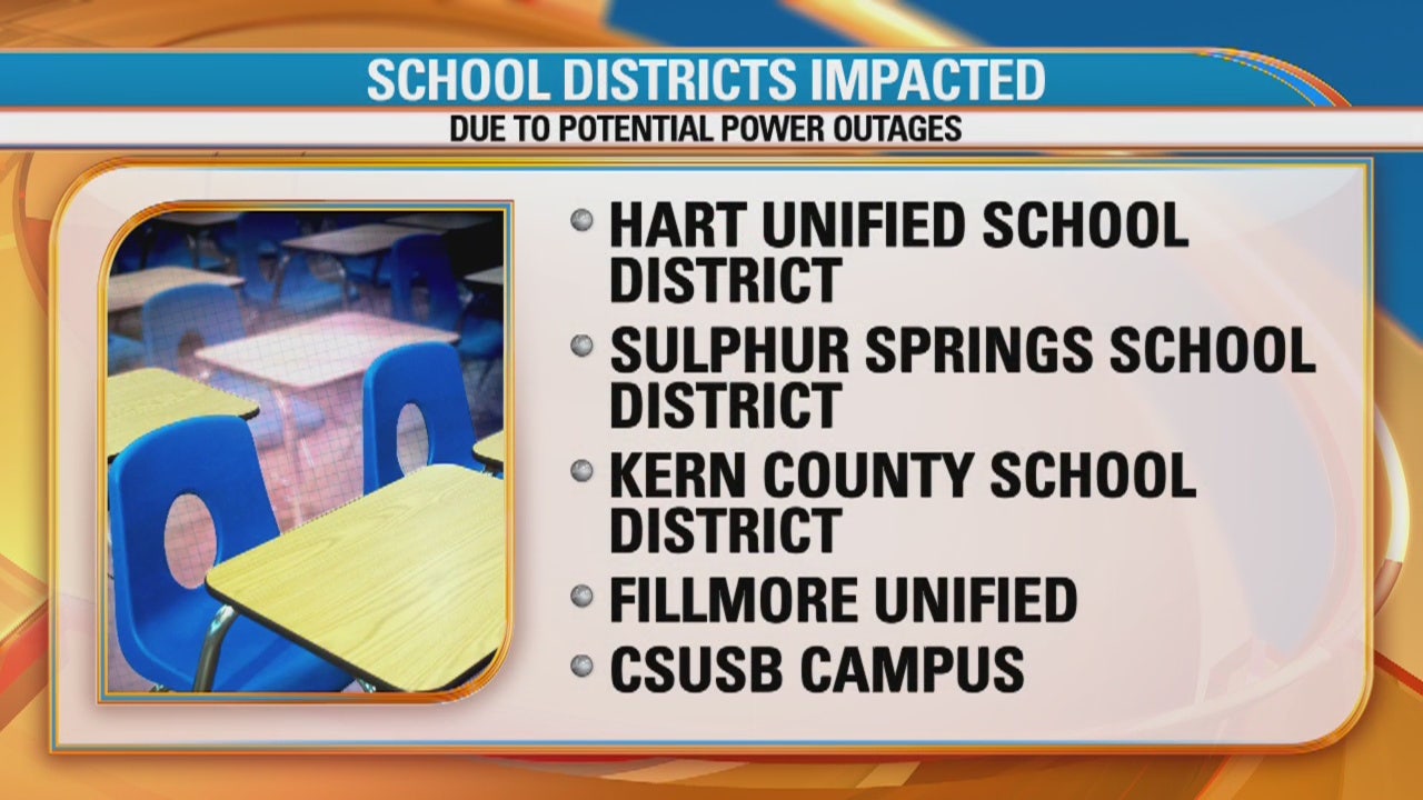 Schools Announce Modified Schedules, Closures Due To Potential Power ...