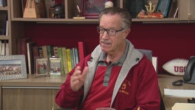 Dr. Arthur C. Bartner is retiring after 50 years directing the USC Trojan Marching Band