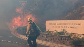 Ronald Reagan Presidential Library threatened after new wildfire erupts north of Los Angeles