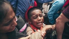 Hundreds of migrants corralled at detention center in Mexico