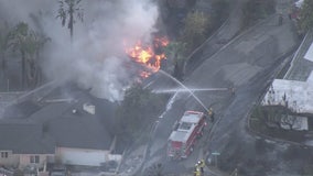 Little Mountain Fire destroys homes in San Bernardino