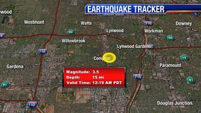 3.5-magnitude earthquake centered in Compton rattles SoCal