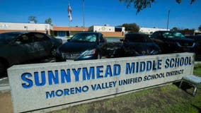 Two students arrested, one sought for allegedly attacking teacher at Moreno Valley school