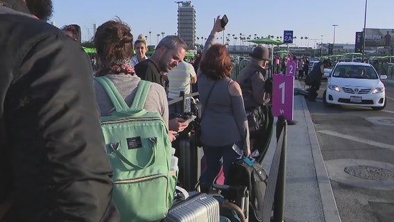 LAX-it kicks off at Los Angeles International for airport ridesharing, taxi services