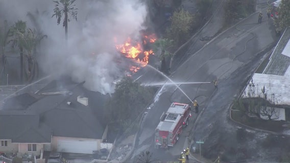 Little Mountain Fire destroys homes in San Bernardino