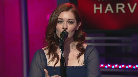 Mandy Harvey performs live on Good Day LA + backstage interview