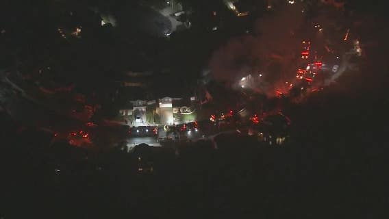 Corona firefighters knock down house fire near 91 Freeway