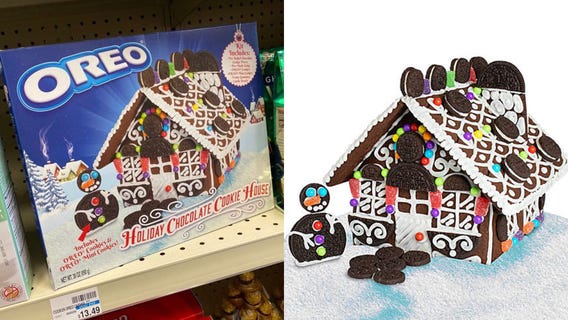 Step aside, gingerbread: Oreo unveils its own cookie house kit for the holidays