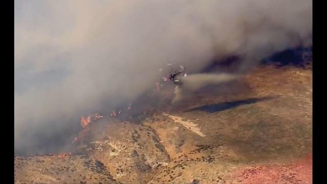 'Manzanita' wildfire scorches 5,000 acres south of Beaumont; 10 percent contained