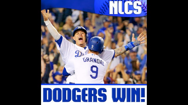 Dodgers defeat Brewers in Game 7, face Red Sox in World Series