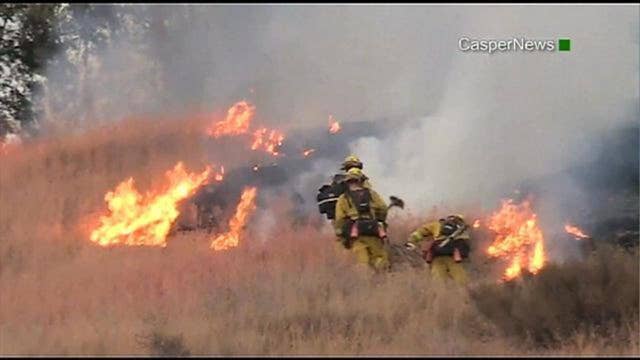 Crews Battle 'Sterling Fire' in Foothills Near San Bernardino