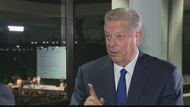 Former Vice President Al Gore has a message for President Trump: Resign!