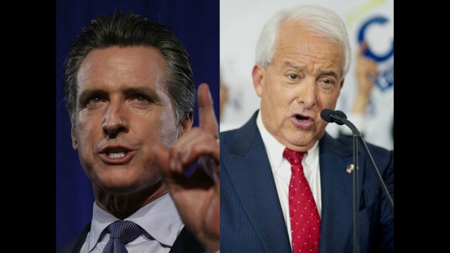 Newsom, Cox to battle for governor; Villaraigosa concedes defeat
