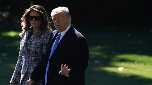 Trump compares first lady 'Melania T' to 'Jackie O'