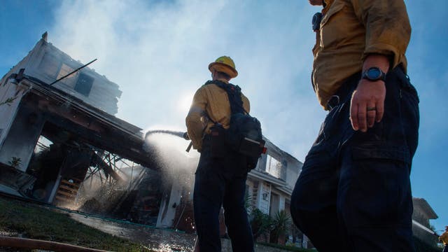 U.S. reduces immigration enforcement during California wildfires