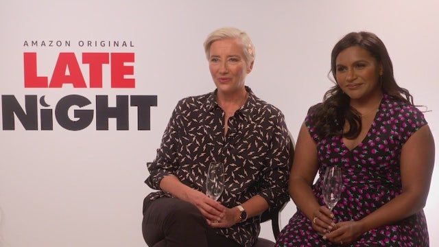 It's 'Late-ies" night with the cast of 'Late Night'