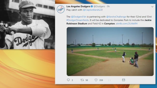 Jackie Robinson Stadium in Compton to be refurbished