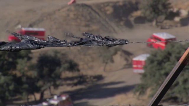 Powerful winds and low humidity increase fire danger in SoCal