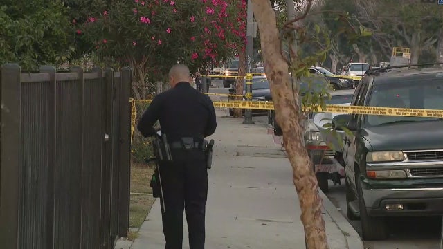 Dog shot by LAPD responding to an emergency call in South L.A.