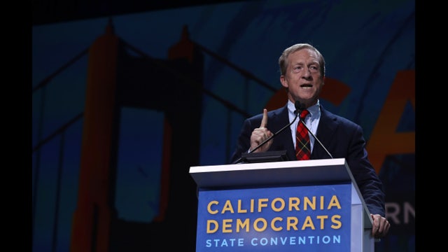 California billionaire Tom Steyer launches 2020 presidential campaign