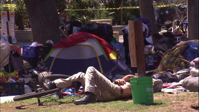 Coronavirus hits LA County's homeless population, prompting concerns of mass spreading