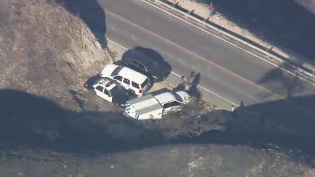 Human remains found in Santa Clarita near area where Tick Fire is burning
