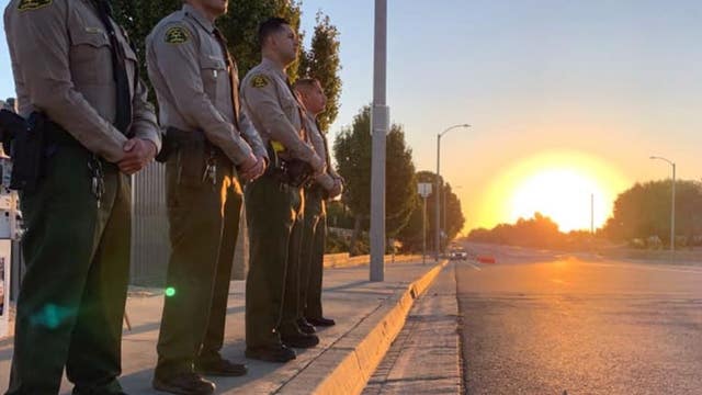 Lancaster deputies hold 24-hour vigil to honor sergeant who was killed 3 years ago