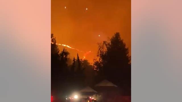 Evacuations ordered in wildfire near St. Mary's College