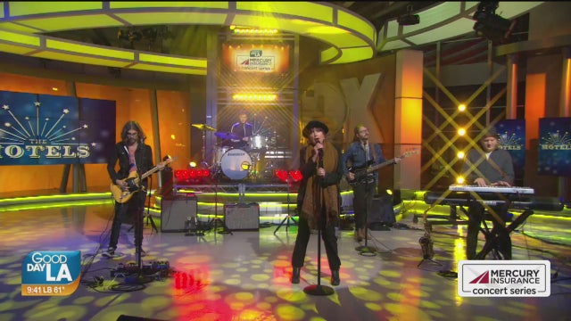 The Motels perform live on Good Day LA + backstage interview