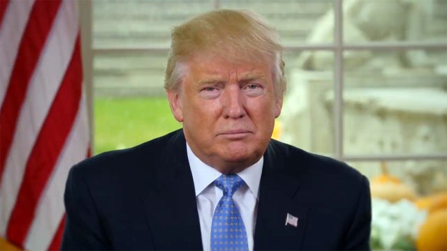 In Thanksgiving pause, Trump calls for national healing