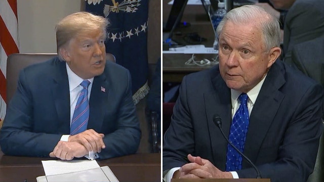 President Trump escalates feud with Jeff Sessions