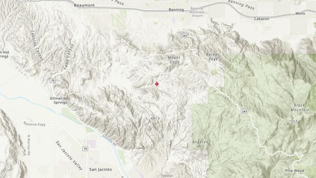 Shooting determined as cause of 75-acre Wolf Fire burning in Riverside County