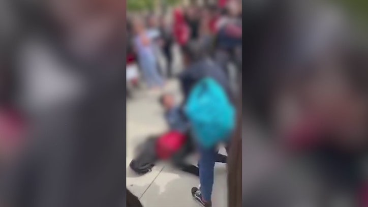 Video captures all-out brawl at Cesar Chavez Middle School in San ...