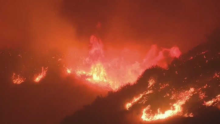 Saddleridge fire erupts in Sylmar impacting 210 Freeway as evacuations are underway - FOX 11 Los Angeles