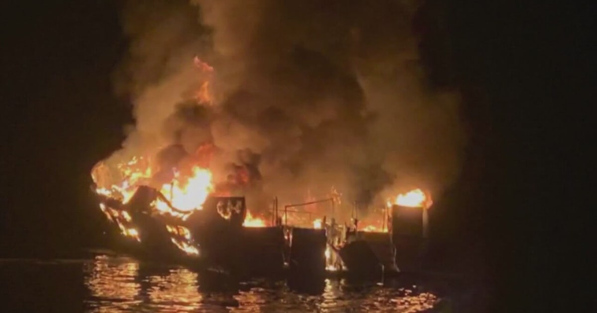 Widow sues boat owner in fire off Santa Barbara that killed 34 | FOX 11 ...