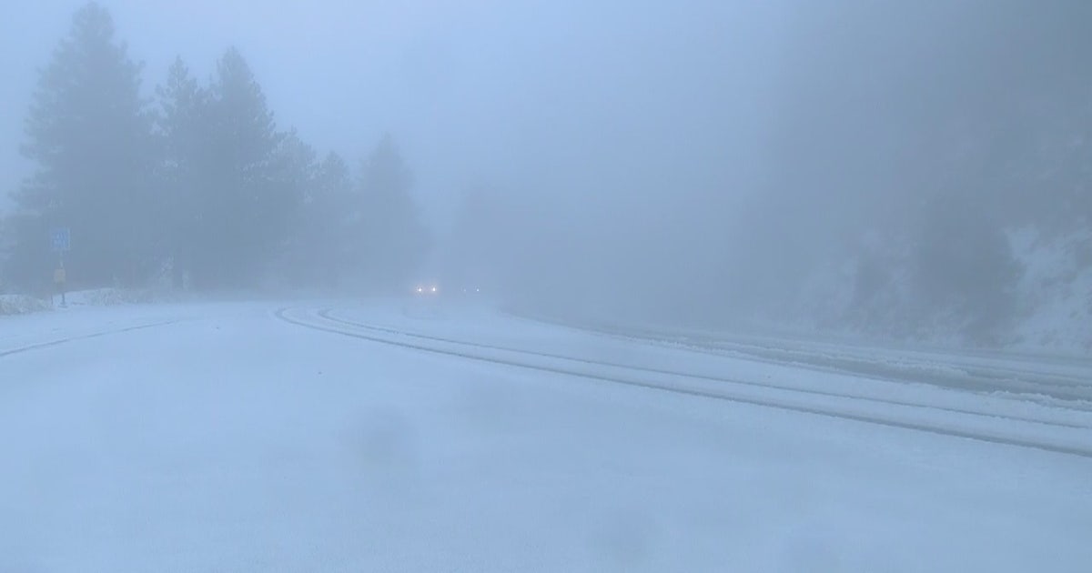 Winter storm brings snow to SoCal mountains | FOX 11 Los Angeles